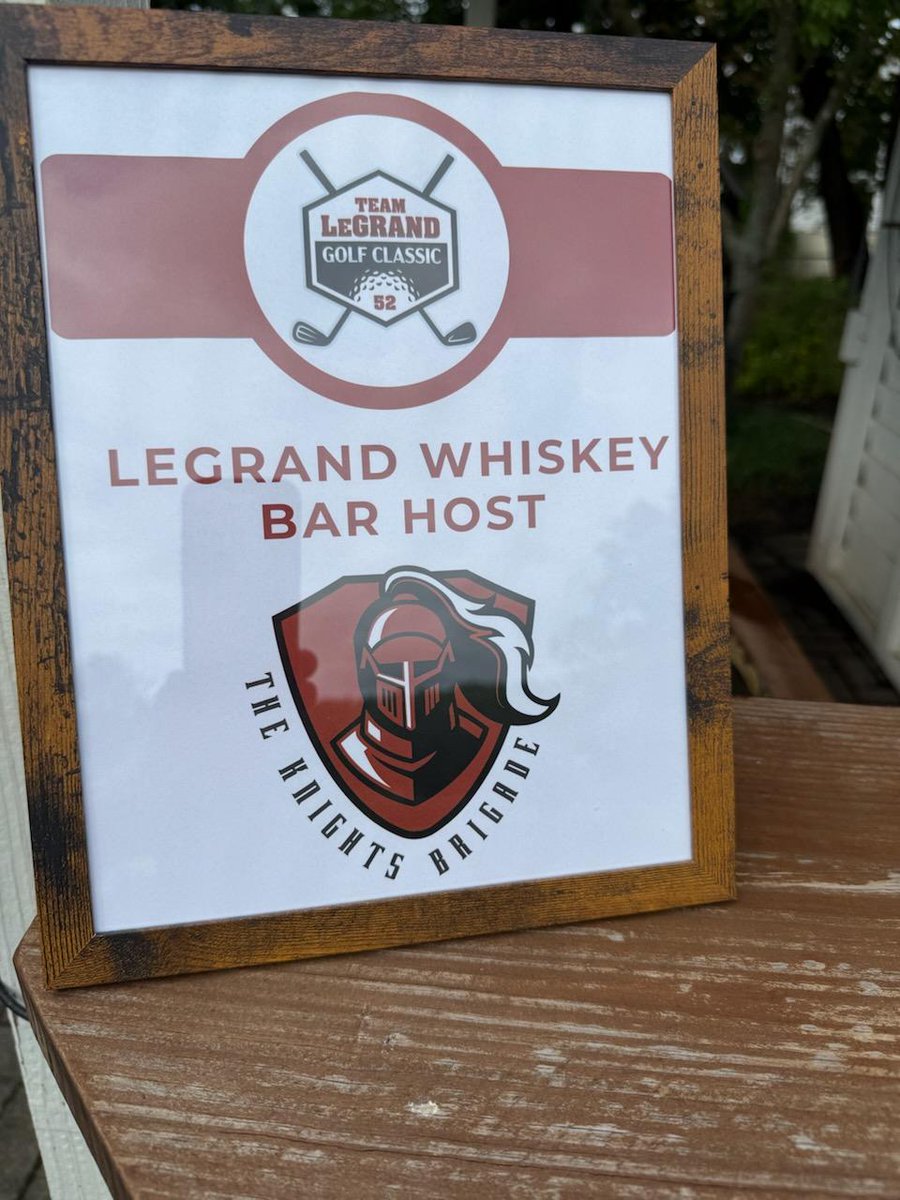 KnightsBrigade's tweet image. Happy to be paRt of the fiRst eveR Team LeGrand Golf Classic!! @EricLeGrand52
Obviously, the dRink of the day is @LeGrandWhiskey
Let's GO!!