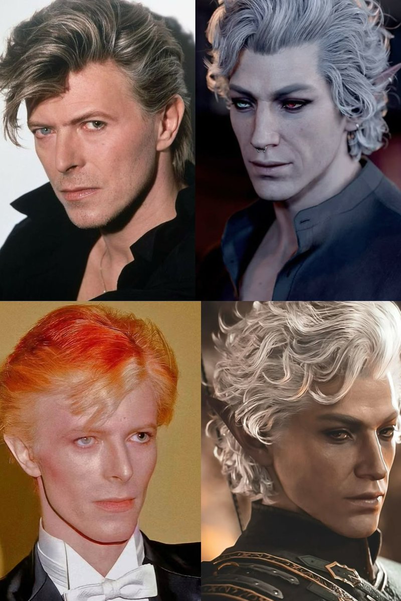 DoloresLee_'s tweet image. Damn, you two could be bone structure twins.
#BaldursGate3 #BG3 #Astarion