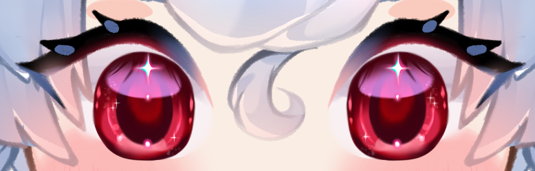 SaachiChu's tweet image. old chibi model eyes in their full glory ποΈποΈ