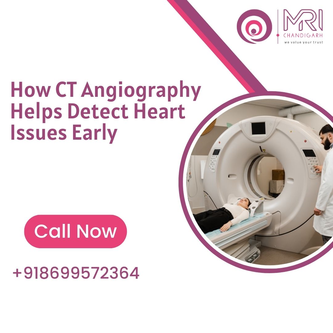 MRIChandigarh's tweet image. CT Angiography is a quick, non-invasive scan that helps detect heart blockages and artery issues early—often before symptoms appear. Stay ahead of heart problems. Book your scan today and take charge of your heart health! 
MRIChandigarh.Com #CTAngiography #HeartHealth