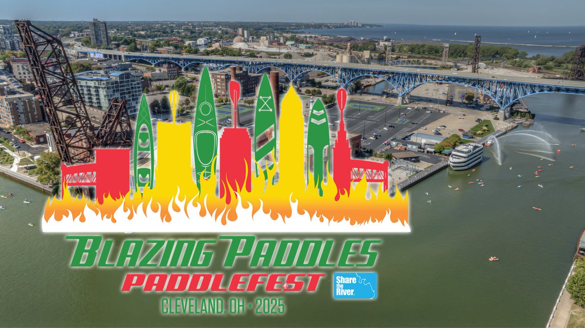 ShareTheRiver's tweet image. Our 2025 Blazing Paddles Paddlefest stoke video has dropped! We see you @ladycarolinecle, @musicboxcle and @TheCLE!
Dig it? RT it! #CuyahogaRiver
youtu.be/2zTv6dkmikU