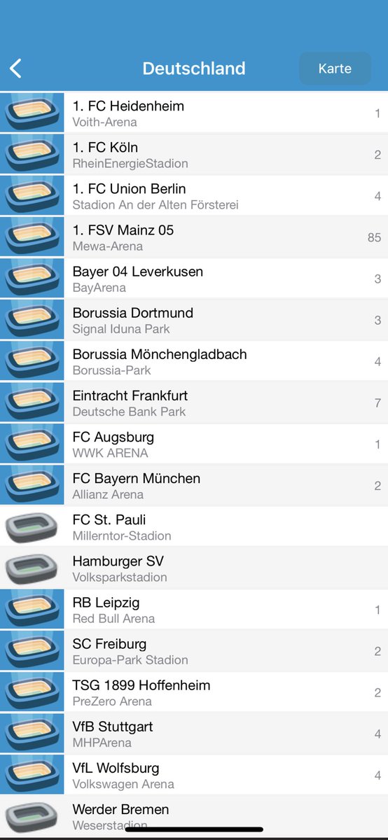 This is gonna be the year I complete the Bundesliga, surely. Will have been everywhere with Mainz. Buzzing for the new season already.