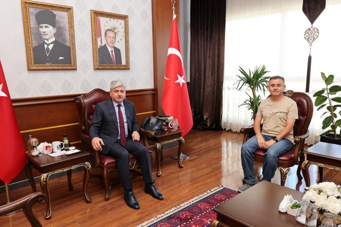 Sakarya Valisi Rahmi Doğan, Katar Büyükelçiliği Yetkilisiyle Görüştü