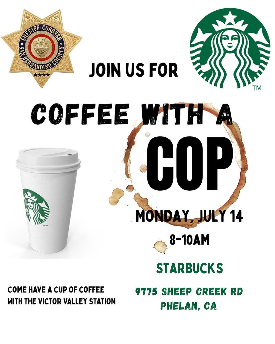 Come join us Victor Valley! <a href="/WrightwoodFSC/">Wrightwood Fire Safe Council</a> <a href="/CHPInland/">CHP Inland Division</a> <a href="/SnowlineJUSD/">Snowline JUSD</a>