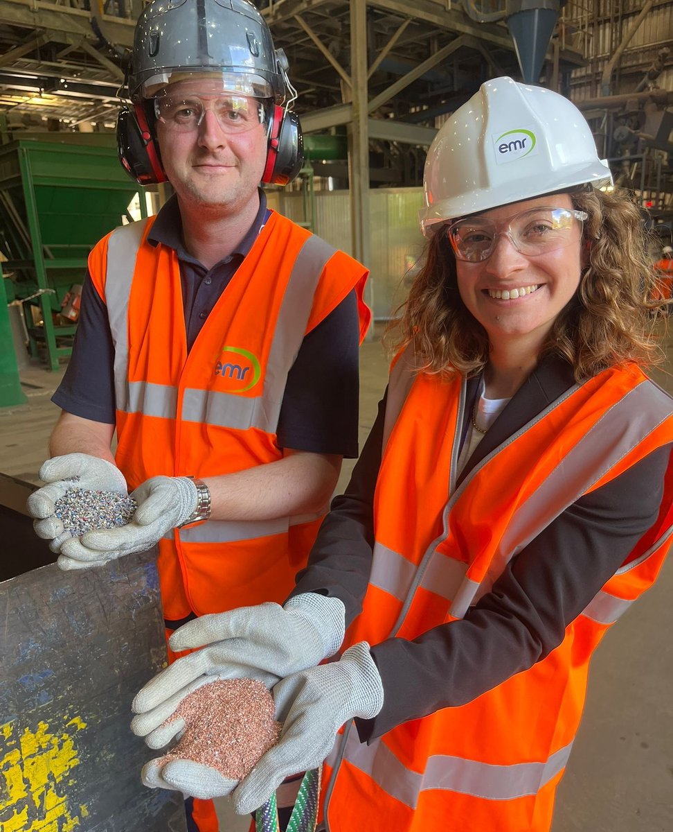 SarahCoombesWB's tweet image. Recently I visited @EMRmetal in Oldbury who find new ways to transform today’s materials into tomorrow’s, supporting the recycling of metals so they can be reused again in the future!
Thank you to the @bmra_uk for facilitating the visit!