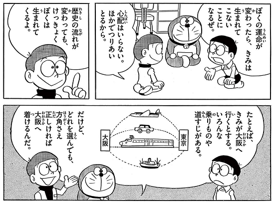 タイムトラベルをこういう原理で説明したのってSF界的にはかなりの革命的だったのではないだろうか 