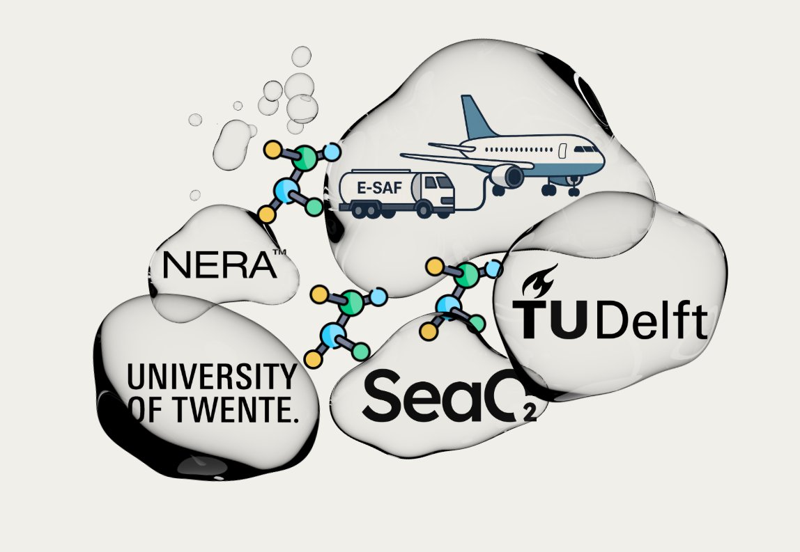 🚨 <a href="/SeaO2_io/">SeaO2</a>, <a href="/tudelft/">TU Delft</a> , <a href="/UTwente/">University of Twente (inactive)</a> &amp; NERA have secured €1.64M from TKI Energy &amp; Industry to develop a decentralized and integrated process for producing sustainable aviation fuels (e-SAFs) ✈️💧
seao2.com/blog/seao-and-… /seao2.com/news 
#SAFs #CarbonCapture #DOC