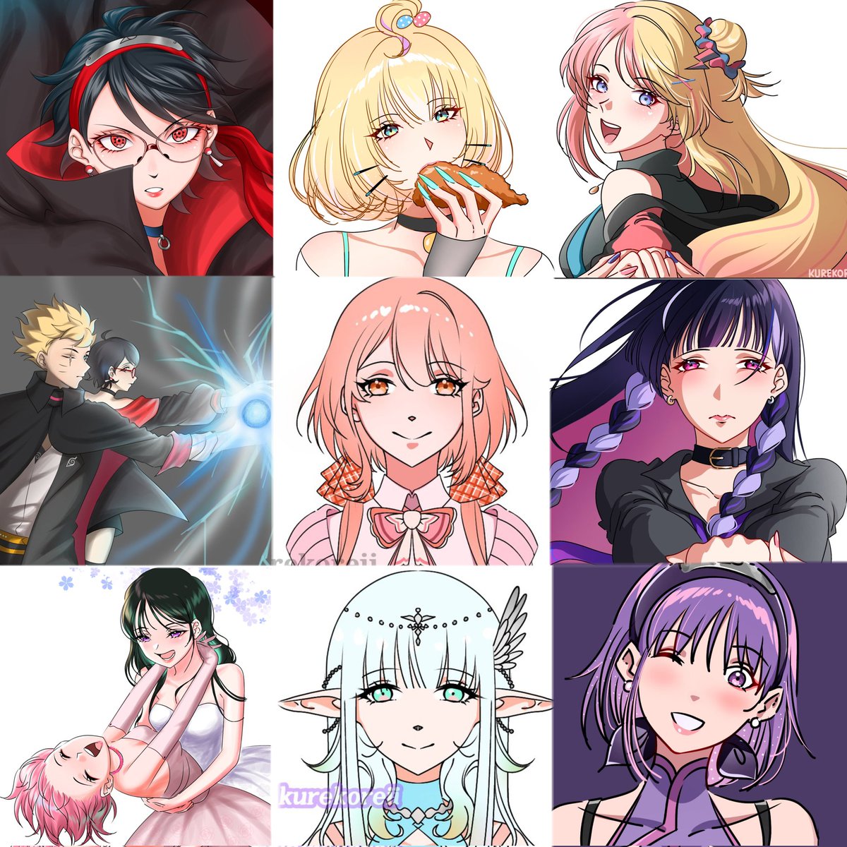KurekoReii's tweet image. More slots for art commission samples! Feel free to pm me for requests, thank you!! #ArtCommission #adopts #oc #commissionsopen