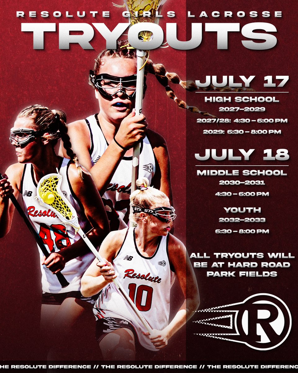 ResoluteLax's tweet image. Resolute Girls Tryout Registration Closing Soon! - mailchi.mp/resolutelacros…