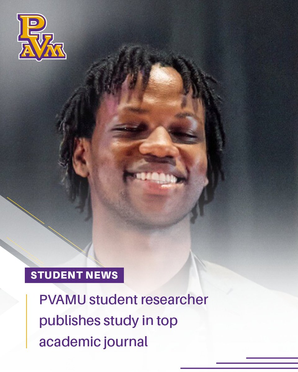 PVAMU's tweet image. Ian Ainomugisha, a senior mathematics major at Prairie View A&M University, is making waves in the research world. Read More: bit.ly/3TyzH5e