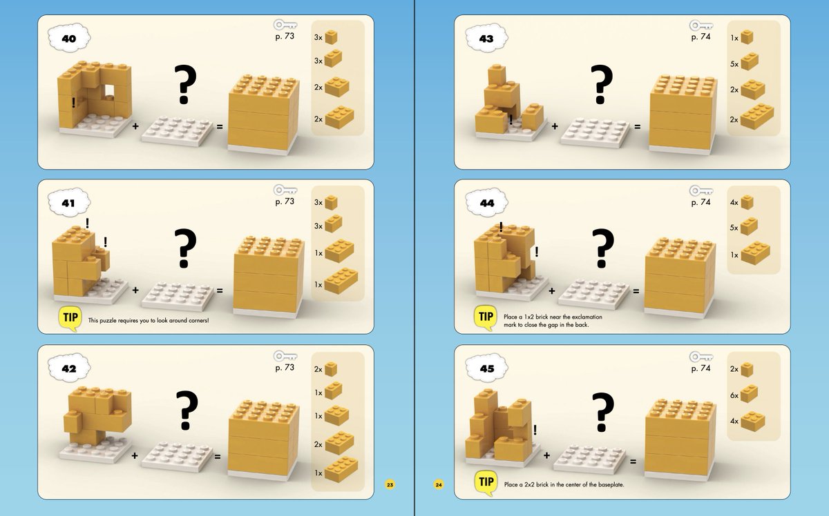 nostarch's tweet image. Remember building LEGO without instructions? Just you, some bricks, and pure determination?
The Great LEGO Puzzle Book brings that back. Just you vs. the puzzle. The way building should be.
Preorder now and save with code LEGOPUZZLES! 🧩✨