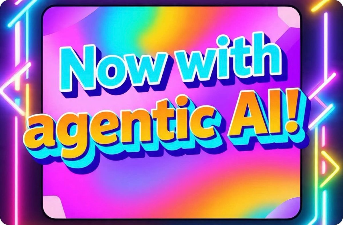 𝐀𝐠𝐞𝐧𝐭𝐢𝐜 𝐀𝐈 𝐈𝐬 𝐓𝐡𝐞 𝐍𝐞𝐰 𝐕𝐚𝐩𝐨𝐫𝐰𝐚𝐫𝐞. The hype term “#agenticAI” repackages pie in the sky #AI ambitions, but does not allude to any particular advancement that might achieve them. Read my latest in <a href="/Forbes/">Forbes</a>: forbes.com/sites/ericsieg…