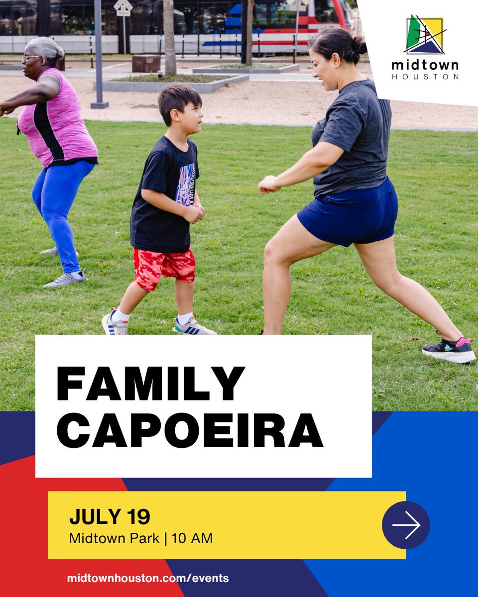 This week in Midtown:
Zumba – Tuesday, 6:30 PM | Midtown Park
Sound Bath – Wednesday, 6 PM | Baldwin Park
Movie Night: Mufasa – Friday, 6 PM | Bagby Park
Family Capoeira – Saturday, 10 AM | Midtown Park
Children’s Storytime – Saturday, 11 AM | Midtown Park