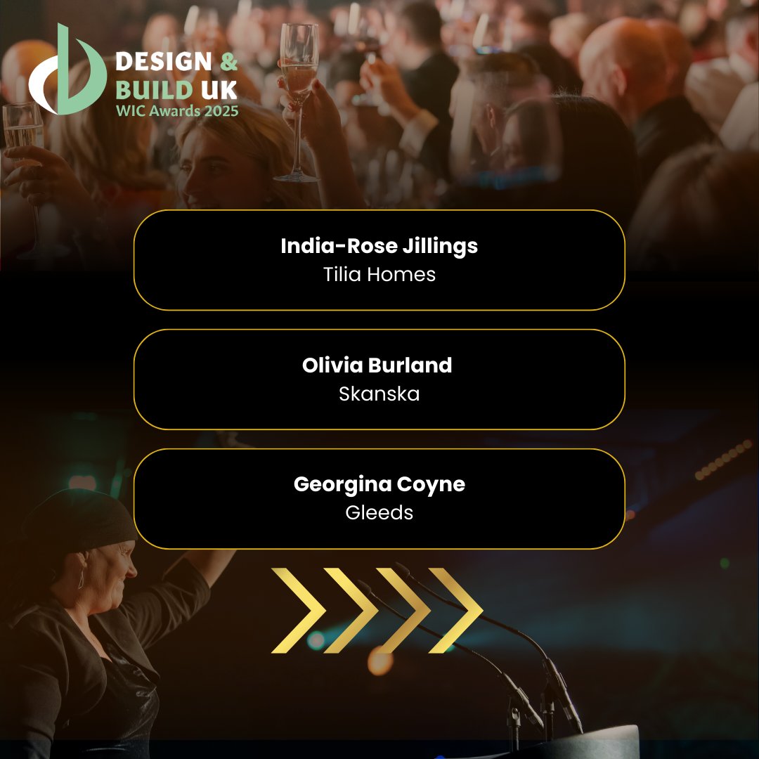designandbuild4's tweet photo. We’re excited to introduce the finalists for the One to Watch category at the Design and Build UK Women in Construction Awards 2025!

#WICAwards2025 #WomenInConstruction #DesignAndBuildUK #OneToWatch #NextGenConstruction #FutureLeaders #BuiltByWomen #IndustryTalent https://t.co/SExrGSxwDD