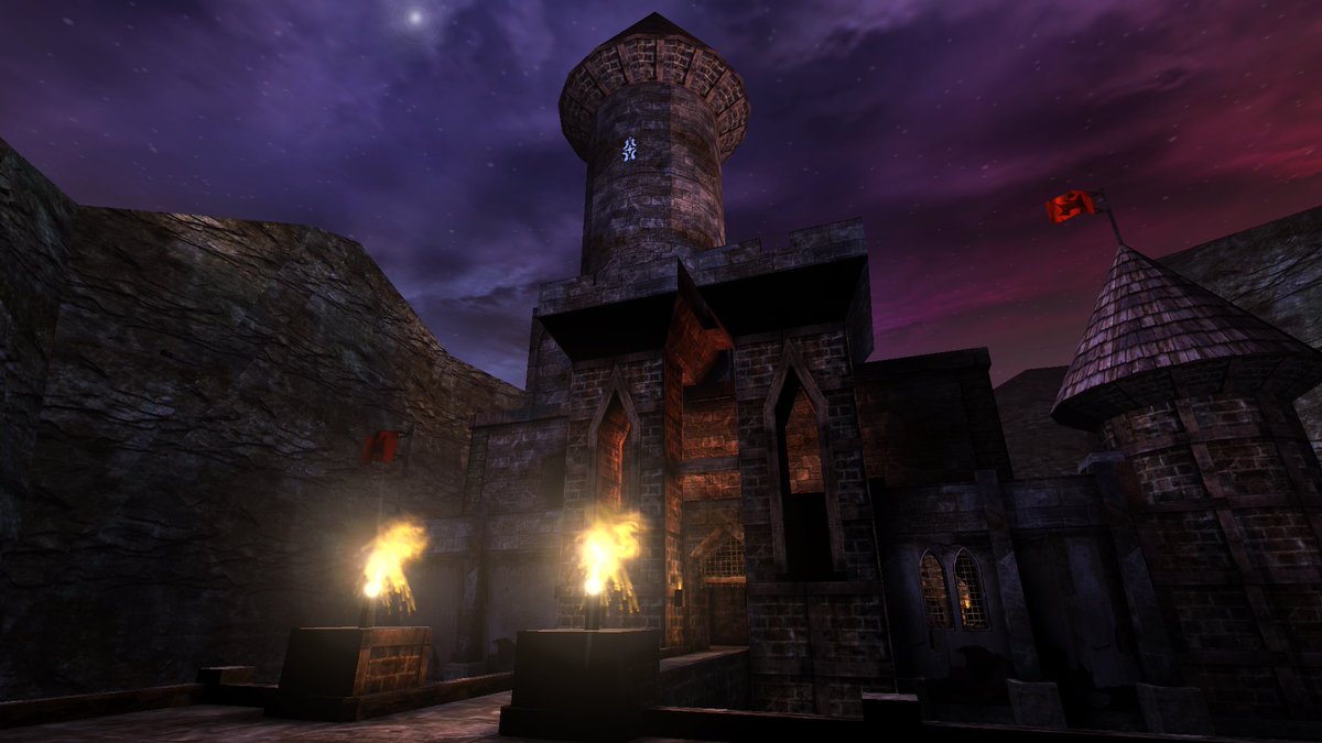 Krull0r's tweet image. Hey there.
I leave some early work in progress screenshots of Nali Castle Redux here.
Take care and have a great start into your week 👋🏻😊