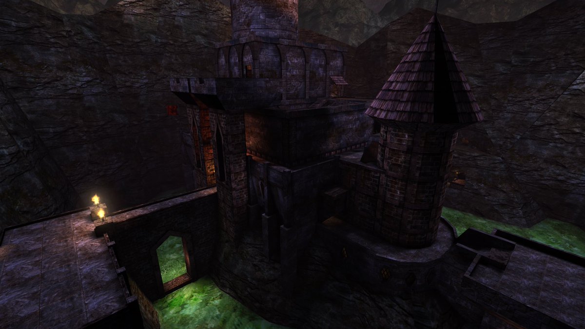 Krull0r's tweet image. Hey there.
I leave some early work in progress screenshots of Nali Castle Redux here.
Take care and have a great start into your week 👋🏻😊