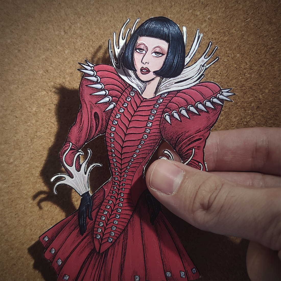 New Lady Gaga paper doll: The Art of Personal Chaos (includes the Coachella outfits + the Brazil and Singapore exclusive outfits), you can get the PDF file here:
payhip.com/b/O0p9b