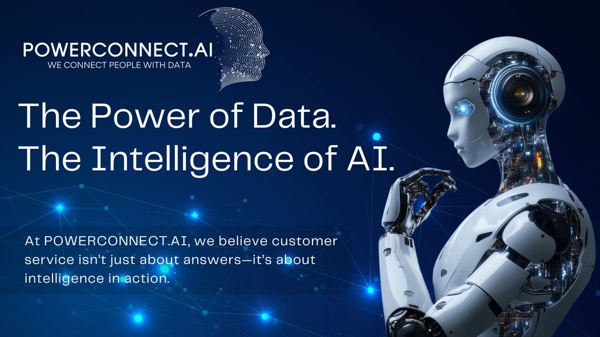 📊 𝗧𝗵𝗲 𝗣𝗼𝘄𝗲𝗿 𝗼𝗳 𝗗𝗮𝘁𝗮. 𝗧𝗵𝗲 𝗜𝗻𝘁𝗲𝗹𝗹𝗶𝗴𝗲𝗻𝗰𝗲 𝗼𝗳 𝗔𝗜.
At POWERCONNECT.AI, we believe customer service isn’t just about answers—it’s about intelligence in action. 💡

Our platform turns utility data into real-time insights that empower agents,