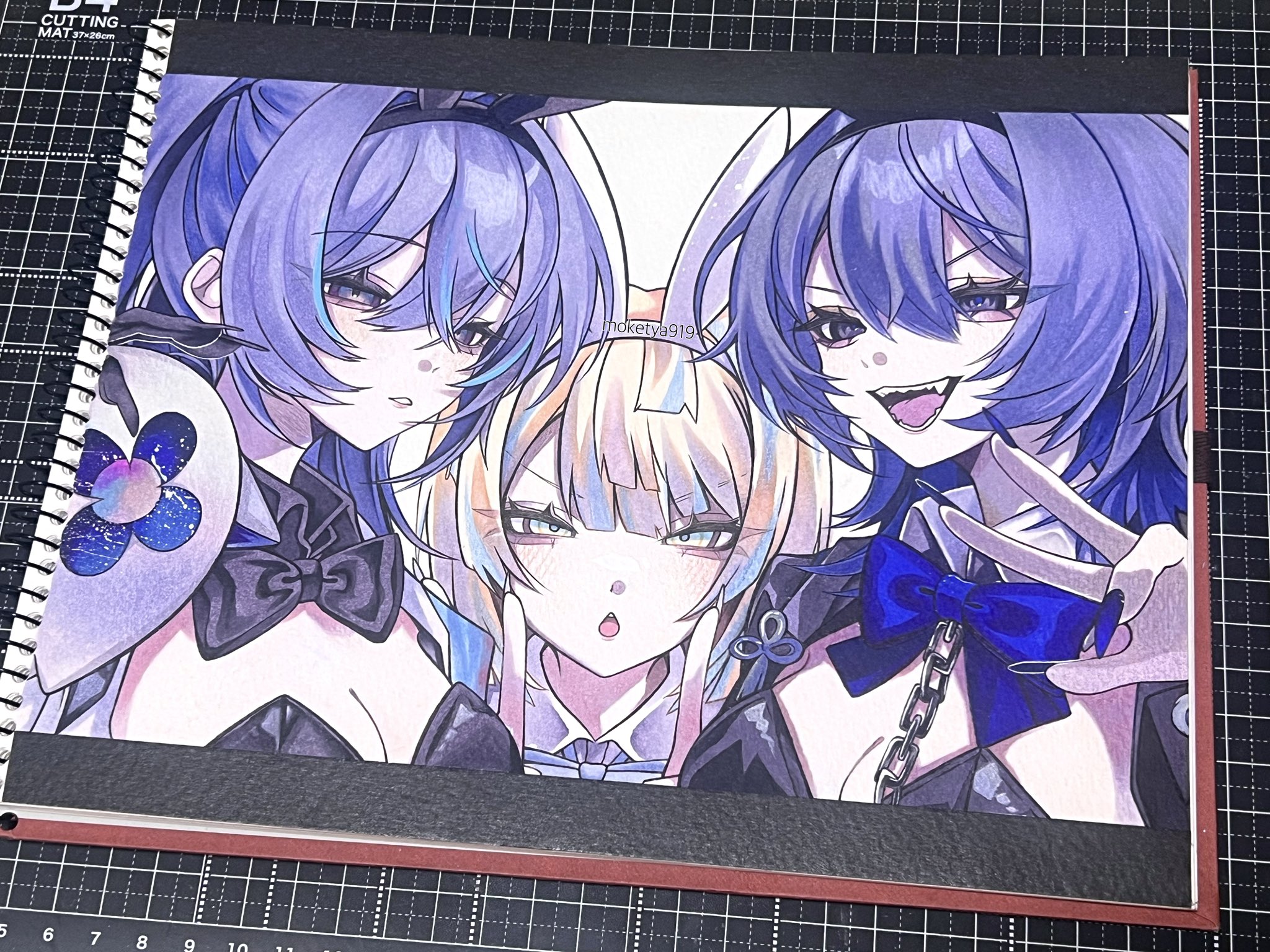 M様☆コピック⭐︎夢絵⭐︎絵画⭐︎原画⭐︎アルシュ M様☆コピック⭐︎夢絵⭐︎絵画⭐︎原画⭐︎アルシュ