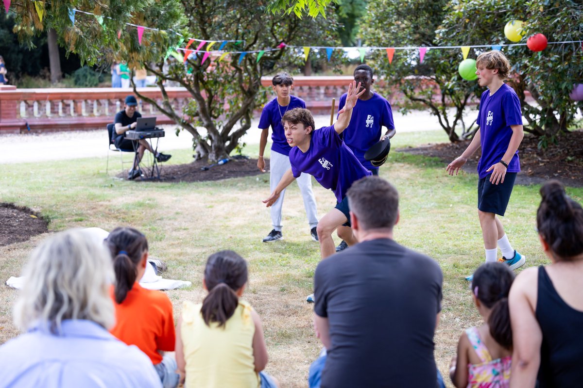HabsFest lit up the campus with an unforgettable day of art and community. A Glastonbury-style arch stage on the croquet lawn and fringe stages across the grounds hosted a vibrant mix of music and dance, culminating in a stunning orchestral performance of original music.