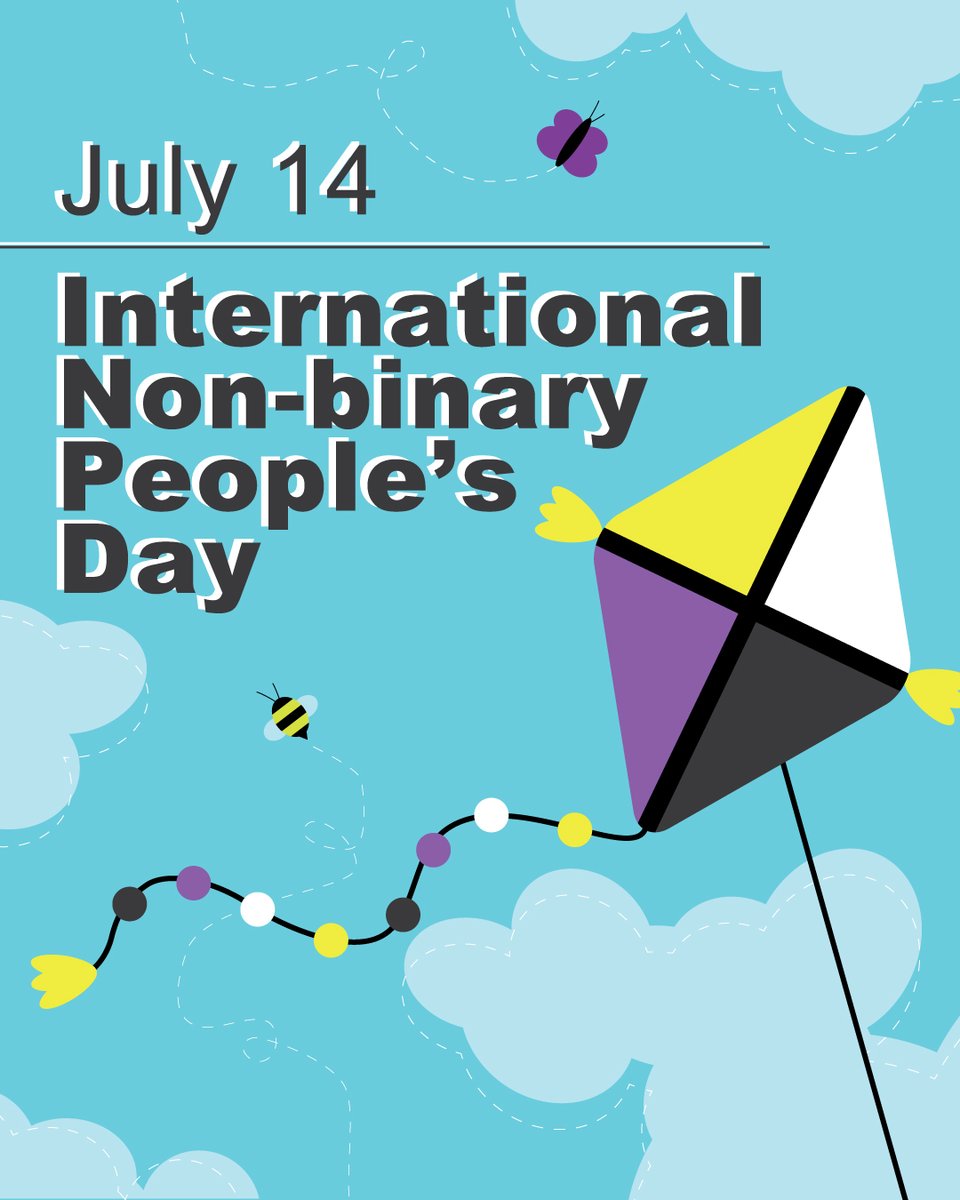 um_mchp's tweet image. #NonBinaryDay: Non binary people &amp;amp; identities, a diverse spectrum existing outside the male/female binary, have always existed &amp;amp; often been celebrated.  Today, in societies that privilege &amp;amp; impose binary norms, supporting visibility for courageous &amp;amp; authentic living is crucial.
