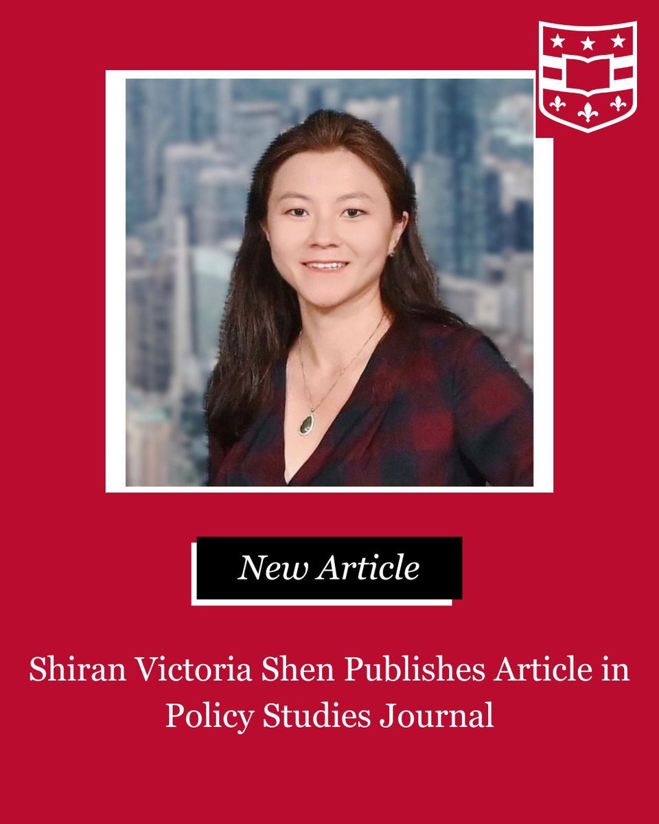 Shiran Victoria Shen (<a href="/SVictoriaShen/">Shiran Victoria Shen (@svshen.bsky.social)</a>) has published a new article in <a href="/PSJ_Editor/">PSJ (@psjeditor.bsky.social)</a>. The article examines the question, "How can governments sustain compliance improvements when institutions falter and ad hoc enforcement fades?"

Read more on our website: buff.ly/pYA3uYZ