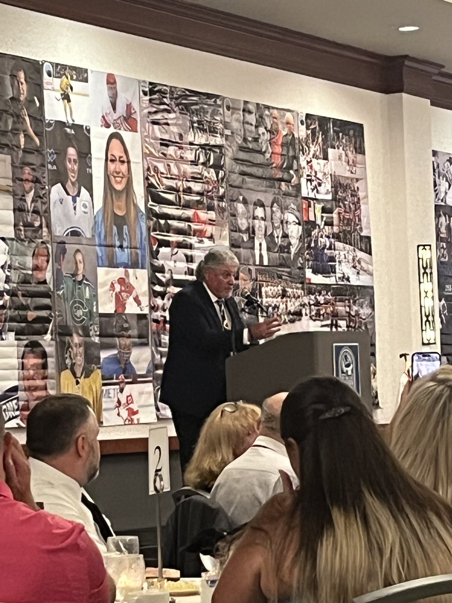 SkatingSaints's tweet image. Congratulations to Canton native, Mark McKenna, who was inducted into the New York State Hockey Hall of Fame!
McKenna is an avid supporter of our program and does so much to support so many people, including the Mountain Warriors sled hockey team who we were lucky enough to play…