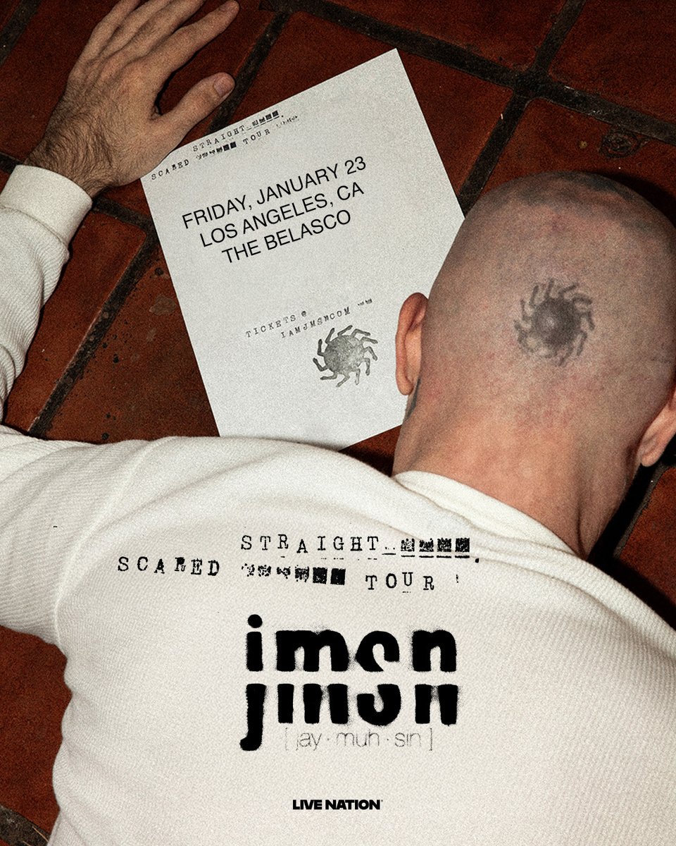 JUST ANNOUNCED! JMSN returns to The Belasco on Friday, January 23. 

⚔️ Presale starts Tuesday (7/15) at 10AM. Use code: LIGHTS
⚔️ General on sale Friday (7/18) at 10AM.