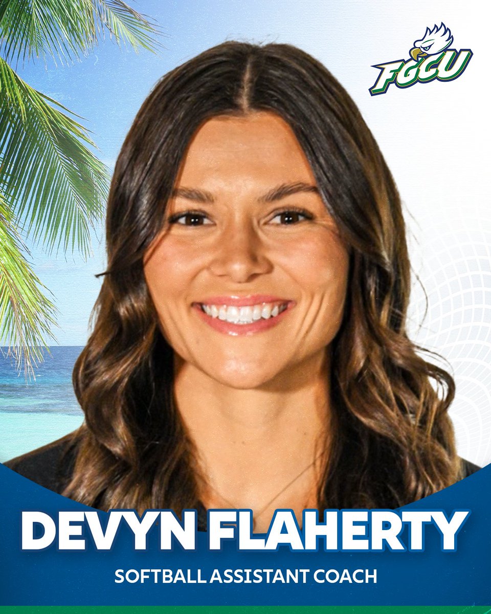 FGCU_Softball's tweet image. Welcome back to the Sunshine State, Devyn 🦅☀️
#Wegles