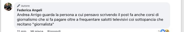 stanzaselvaggia's tweet image. Federica Angeli invita i suoi 87 000 follower a denunciarmi presso procure e ordine perché mi spaccio per giornalista (le priorità). A parte che ho raccontato anche ai muri di aver riconsegnato il tesserino, volevo dire che fa molto bene a raccomandare di non fidarsi…