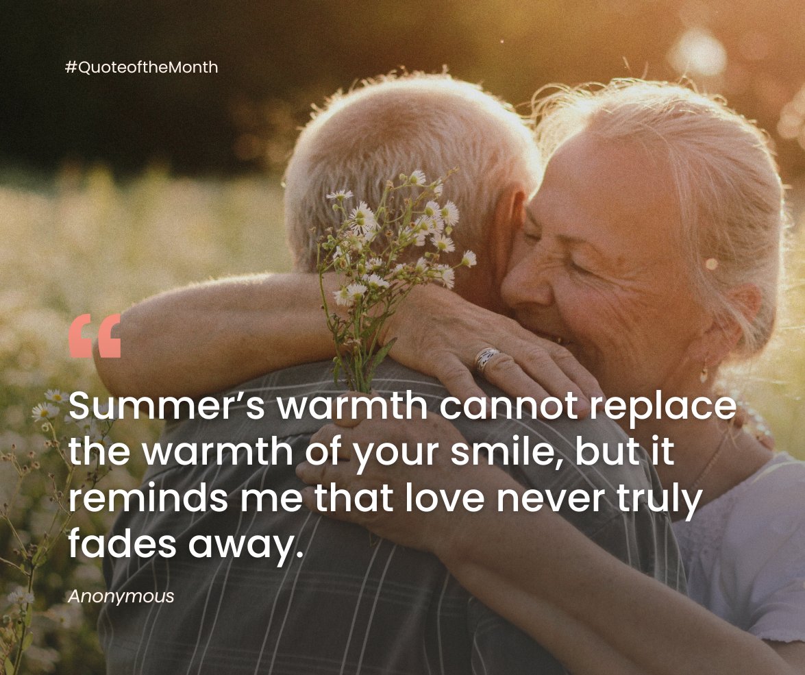 A beautiful quote for those of you missing a loved one this July 💭

#QuoteOfTheMonth #celebrationoflife