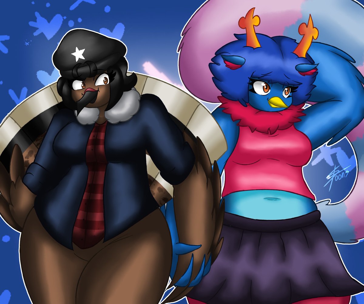 Seb_Pirata's tweet image. Comm for @FuryOfFaeful and @Lunar_Selene1
(I forgot to post this one that I had finished a long time ago 😅)