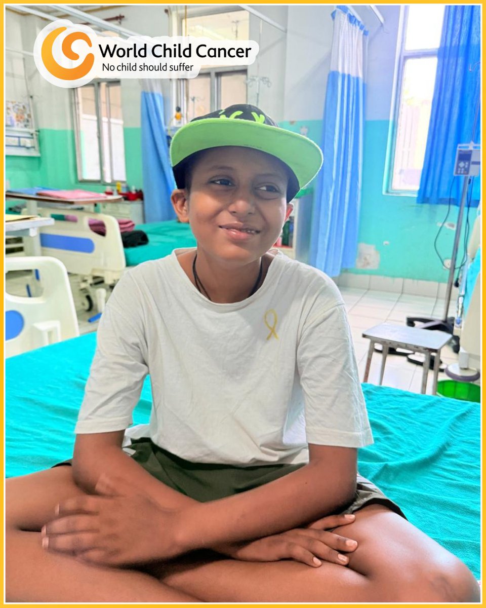 WChildCancer's tweet image. “She talks to us, plays with us, and always finds a way to cheer us up.” - Kumar, age 13
When Kumar was diagnosed with cancer, the Family Support Officer helped him smile again.
📖 Read how support heals: worldchildcancer.org/kumar-family-s…