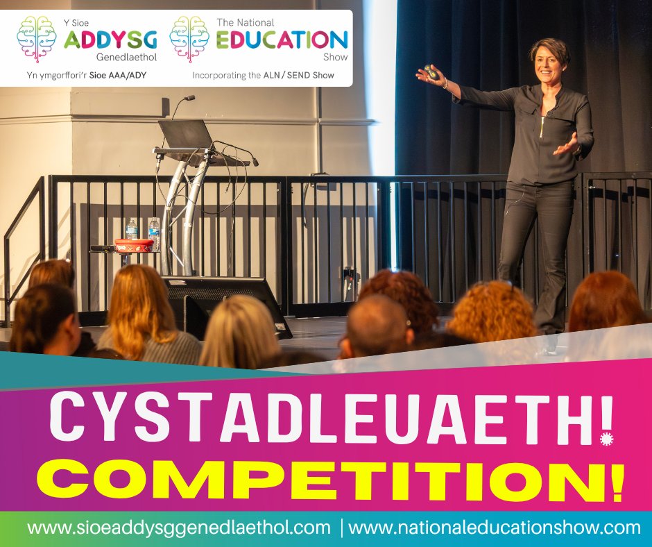 💥Cyfle i ennill 50 tocyn seminar AM DDIM ar gyfer y Sioe Addysg Genedlaethol!! 💥

🤔Beth sydd angen ei wneud?

Ewch ar ein safwe a chwblhau'r ffurflen cystadleuaeth am gyfle i ennill 50 tocyn am ddim yn Utilita Arena caerdydd, Hydref 3ydd!

nationaleducationshow.com/50-tocyn-semin…...