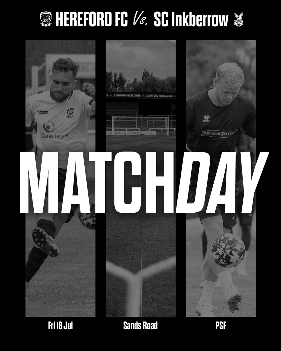 HerefordFC (@herefordfc) on Twitter photo Friday Night Friendly 💡
🆚 <a href="/SCInkberrowFC/">Sporting Club Inkberrow FC 🦅</a>
🏟️ Sands Road
🕒 20:00
📲 herefordfc.co.uk/match-live/
📻 <a href="/RadioHerefordFC/">Radio Hereford FC 📻</a>
🏆 PSF
#COYW | #IKBHFC Friday Night Friendly 💡
🆚 <a href="/SCInkberrowFC/">Sporting Club Inkberrow FC 🦅</a>
🏟️ Sands Road
🕒 20:00
📲 herefordfc.co.uk/match-live/
📻 <a href="/RadioHerefordFC/">Radio Hereford FC 📻</a>
🏆 PSF
#COYW | #IKBHFC