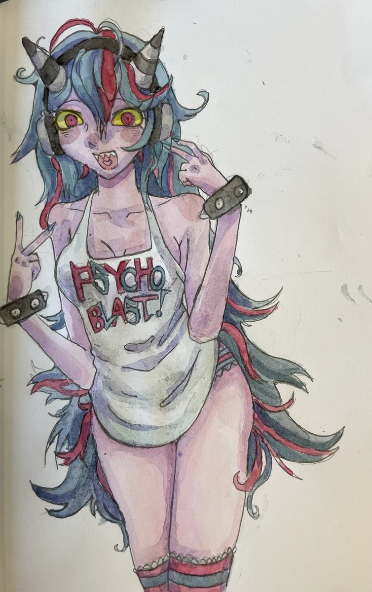 mudskipperette's tweet image. Psycho Chan!!! 

#psychochan #artmoots #speedcore