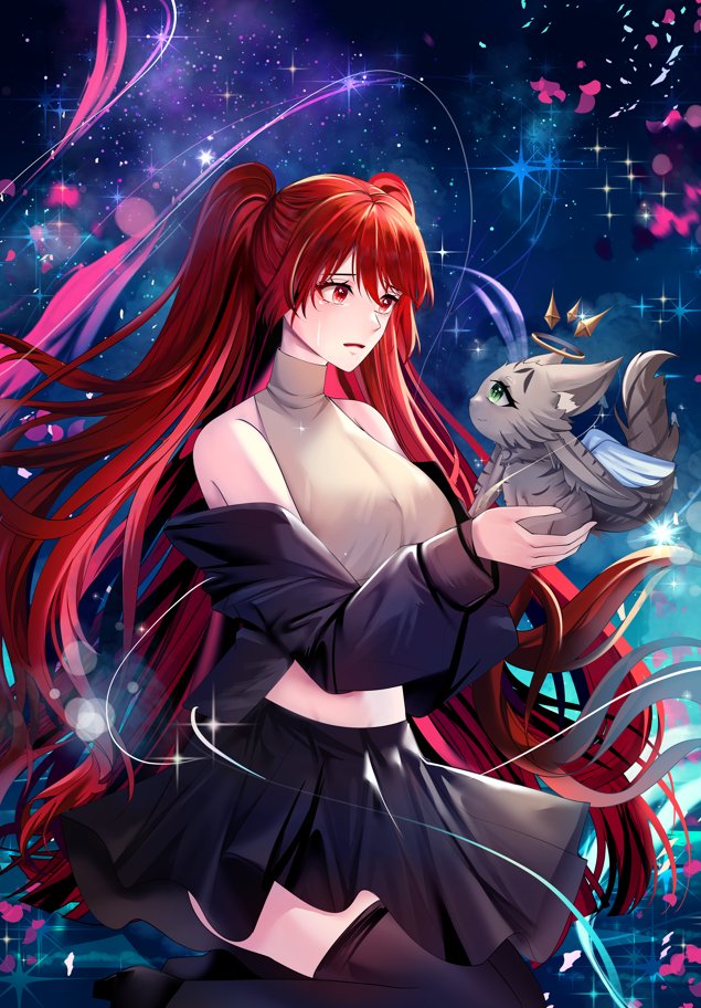 Wir sind live und ich möchte euch da gerne jemanden vorstellen. <3 
Maskottchen-Debut
Outfit-Debut
Neue Emotes
Neue Alerts
Neuer Merch
Giveaway-Rad

Und um 18.00 Uhr hören wir in mein 1. Cover Q_Q 
twitch.tv/marryofblood