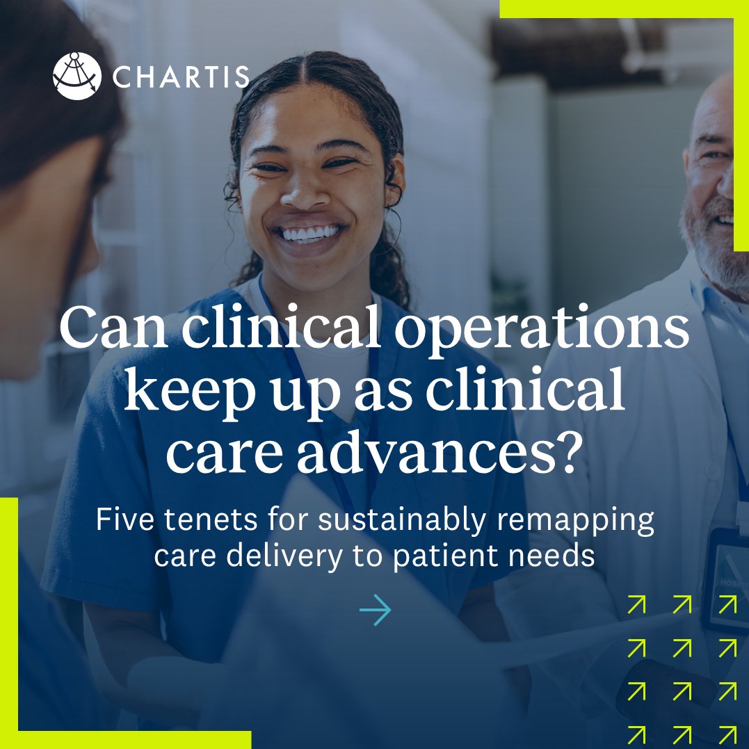 Care advancements and patient needs and expectations are rapidly changing. As clinical operations evolve to try and keep pace with these changes, health systems have an opportunity to sustainably remap care delivery. Learn how. bit.ly/46AokBk