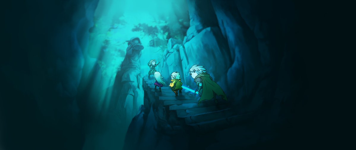 KOBrandLTD's tweet image. For #ScreenshotSaturday we're featuring @PlayGreak! ⚔️
This is a hand-drawn 2D adventure that lets you switch between three siblings — each with their own unique ability. You'll need to master all of them to solve puzzles, navigate the world, and combat the Urlag invasion!…