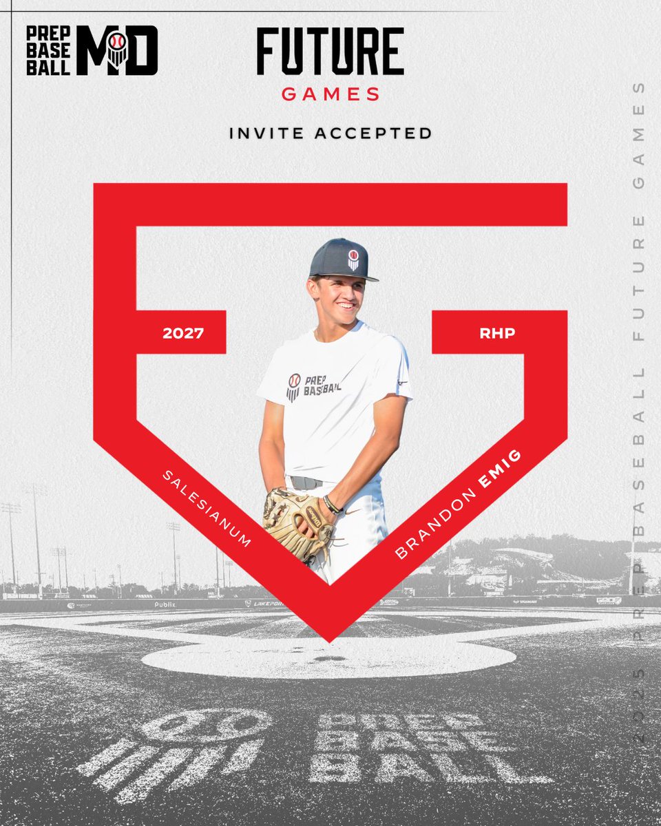 Prep Baseball Maryland (@prepbaseballmd) on Twitter photo ๐๐๐๐๐ฟ๐ฒ ๐๐ฎ๐บ๐ฒ๐: ๐ง๐ฒ๐ฎ๐บ ๐ ๐ฎ๐ฟ๐๐น๐ฎ๐ป๐ฑ ๐ฆ
โ ๐๐ฃ๐ซ๐๐ฉ๐ ๐ผ๐๐๐๐ฅ๐ฉ๐๐ โ
Wilmington, DE โ๏ธ Atlanta, GA
+ โ27 Brandon Emig (<a href="/SalsBaseball_/">Salesianum Baseball</a>) is ๐๐๐๐๐๐ ๐๐ ๐ for #PBFG25 at <a href="/LakePointSports/">LakePoint Sports</a>
โณ loom.ly/sAxOno4
<a href="/prepbaseball/">Prep Baseball</a> || <a href="/brandonemig27/">Brandon Emig</a> ๐๐๐๐๐ฟ๐ฒ ๐๐ฎ๐บ๐ฒ๐: ๐ง๐ฒ๐ฎ๐บ ๐ ๐ฎ๐ฟ๐๐น๐ฎ๐ป๐ฑ ๐ฆ
โ ๐๐ฃ๐ซ๐๐ฉ๐ ๐ผ๐๐๐๐ฅ๐ฉ๐๐ โ
Wilmington, DE โ๏ธ Atlanta, GA
+ โ27 Brandon Emig (<a href="/SalsBaseball_/">Salesianum Baseball</a>) is ๐๐๐๐๐๐ ๐๐ ๐ for #PBFG25 at <a href="/LakePointSports/">LakePoint Sports</a>
โณ loom.ly/sAxOno4
<a href="/prepbaseball/">Prep Baseball</a> || <a href="/brandonemig27/">Brandon Emig</a>