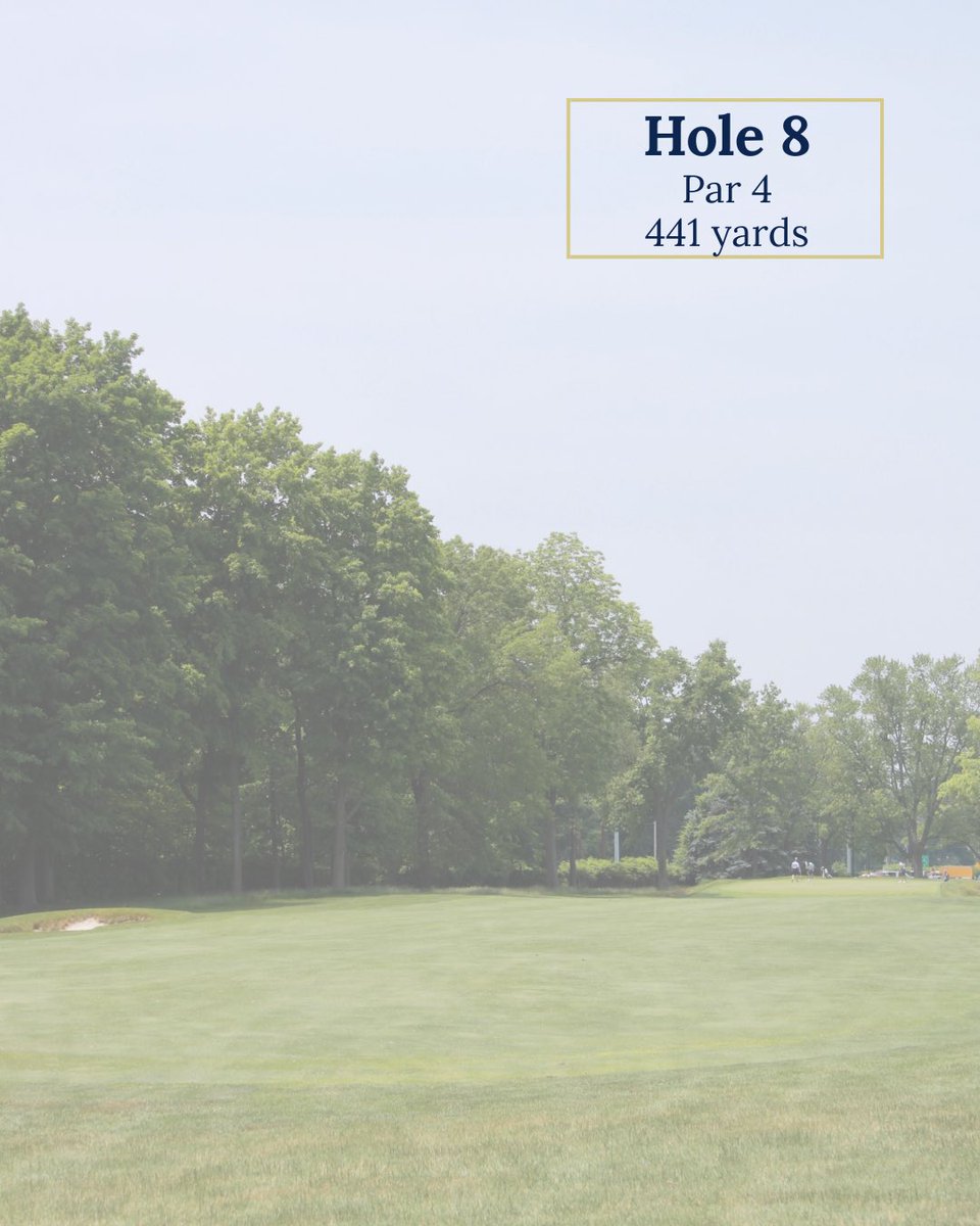 WarrenGolfND's tweet image. Our feature hole today is hole 8⛳️
Hole 8 is a 441 yard par 4 with a slight dogleg left. Accuracy off the tee is key, and the green is well-guarded, demanding a precise approach. A true test of control before the turn☘️
#warrengolfcourse #golf #featurehole #goirish