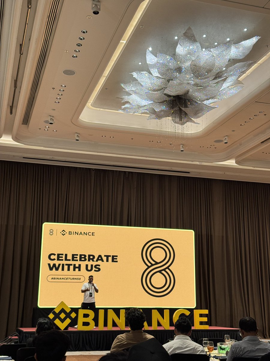 #Binance turns 8 

#BinanceTurns8 #Binanciens