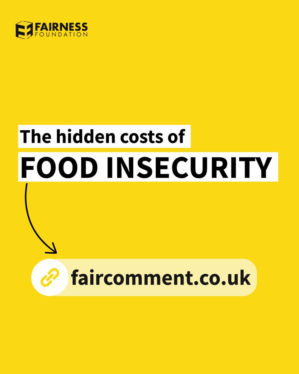 fairnessfdn's tweet image. In a new piece, Anita Sangha calls attention to the hidden costs of food insecurity, warning that the financially insecure are at greater risk of eating disorders, but are less likely to seek help or access treatment.
Read the whole article here: faircomment.co.uk/p/the-hidden-c…