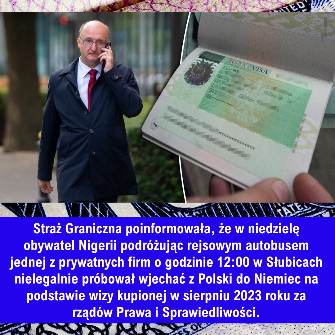 W latach 2018–2023 w czasie rządów Kaczyńskiego obywatelom 76 krajów muzułmańskich i afrykańskich wydano 366 551 wiz. W 2023 r. do Polski zawrócono 1489 cudzoziemców, w 2024 r. – 1206, a w pierwszym kwartale 2025 r. – 310 osób to skutek błędów PiS.