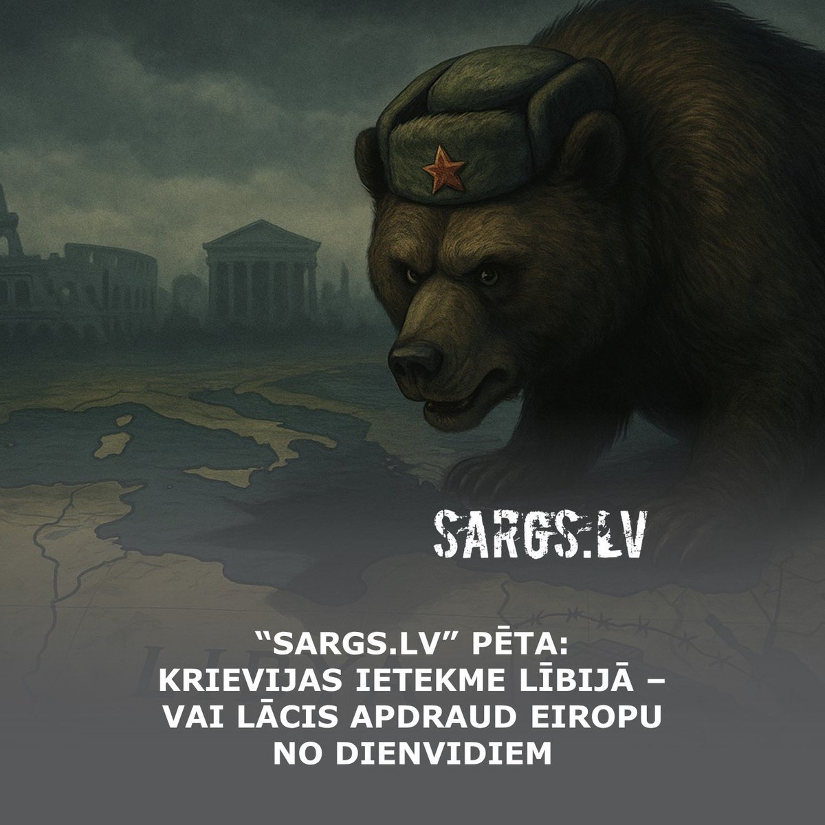 sargs_lv's tweet image. 📍 Kamēr Rietumi fokusējas uz karu Ukrainā, Krievija klusi nostiprina militāro un politisko ietekmi Ziemeļāfrikā. Lībija kļūst par Maskavas nākamo hibrīdkara platformu – ar bāzēm, migrāciju un feldmāršala Haftara režīmu kā instrumentu.
Vairāk: sargs.lv/lv/arvalstis/2…