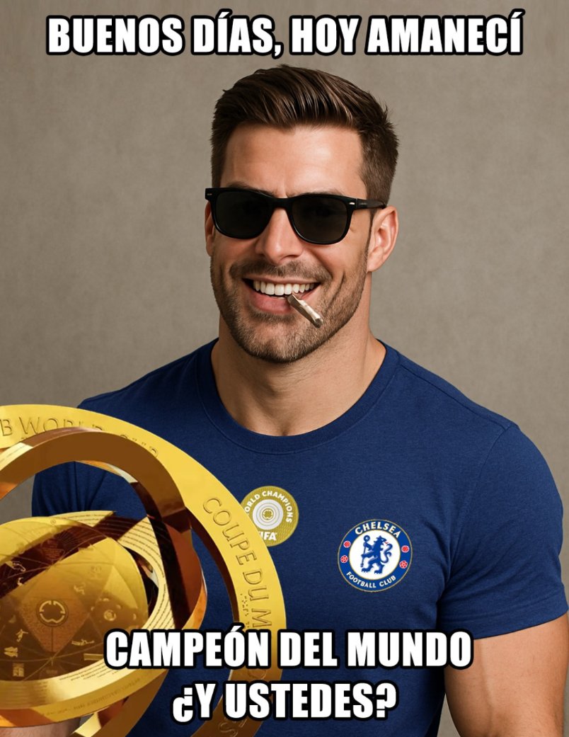 CFClink_soul08's tweet image. Buenos días, feliz lunes.

Solo le podes dar like si tu club es campeón del mundo.⭐️💙