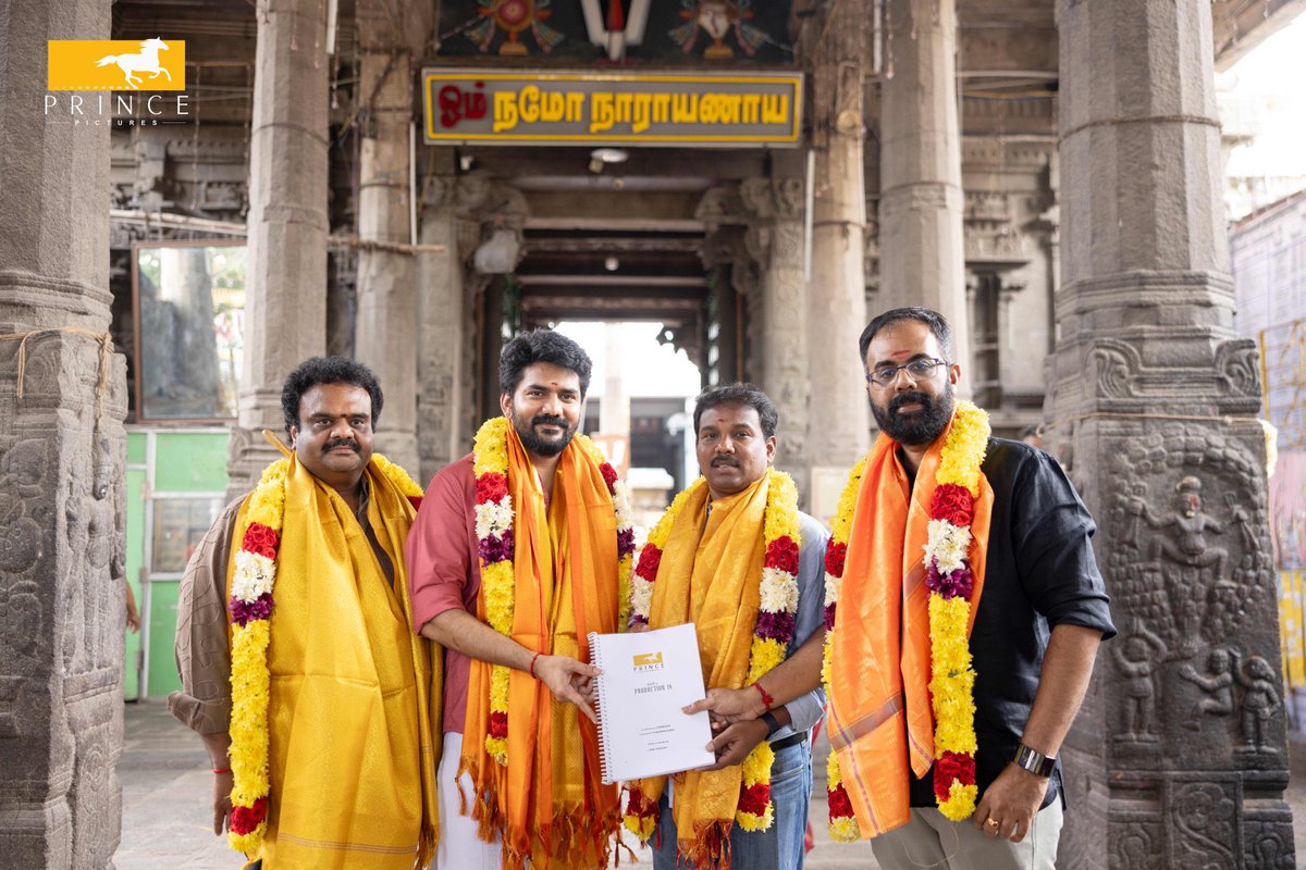 Kalai42881320's tweet photo. Our Kavin’s next with #PrincePictures -
#ProductionNo18 Update
Congratulations kavineeee
Director @Dir_RamSangaiah
Today Start with Poojai
#Kavin https://t.co/ZGagrLxByQ