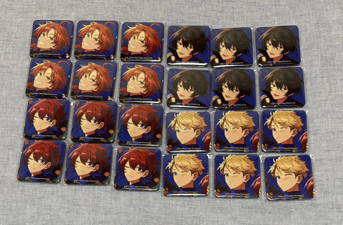 【交換】あんスタ Knights アルバム TRIP 缶バッジ スクエア

譲:アルバム缶 凛月 レオ 司 嵐 各6 

求:アルバム缶 泉、アルバム缶 英智

纏めての方優先
大阪手渡し、郵送
お気軽にお声がけ下さい