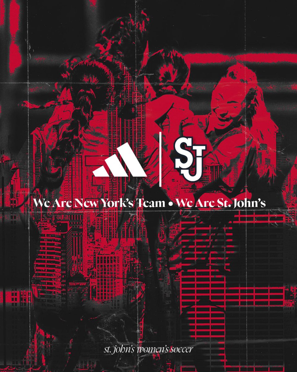 Same city, new brand 🗽

St. John’s x adidas 🔴⛈️

🗞️: bit.ly/4lTNtLX