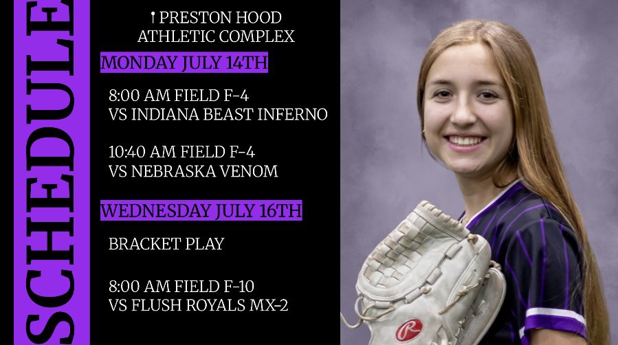 THIS WEEK IN FLORIDA⬇️
USSSA Road to the Beach🥎
📸: #92 Lydia Jaspering (Troy Buchanan High School)

🔗: web.gc.com/teams/KsrVWHQc…